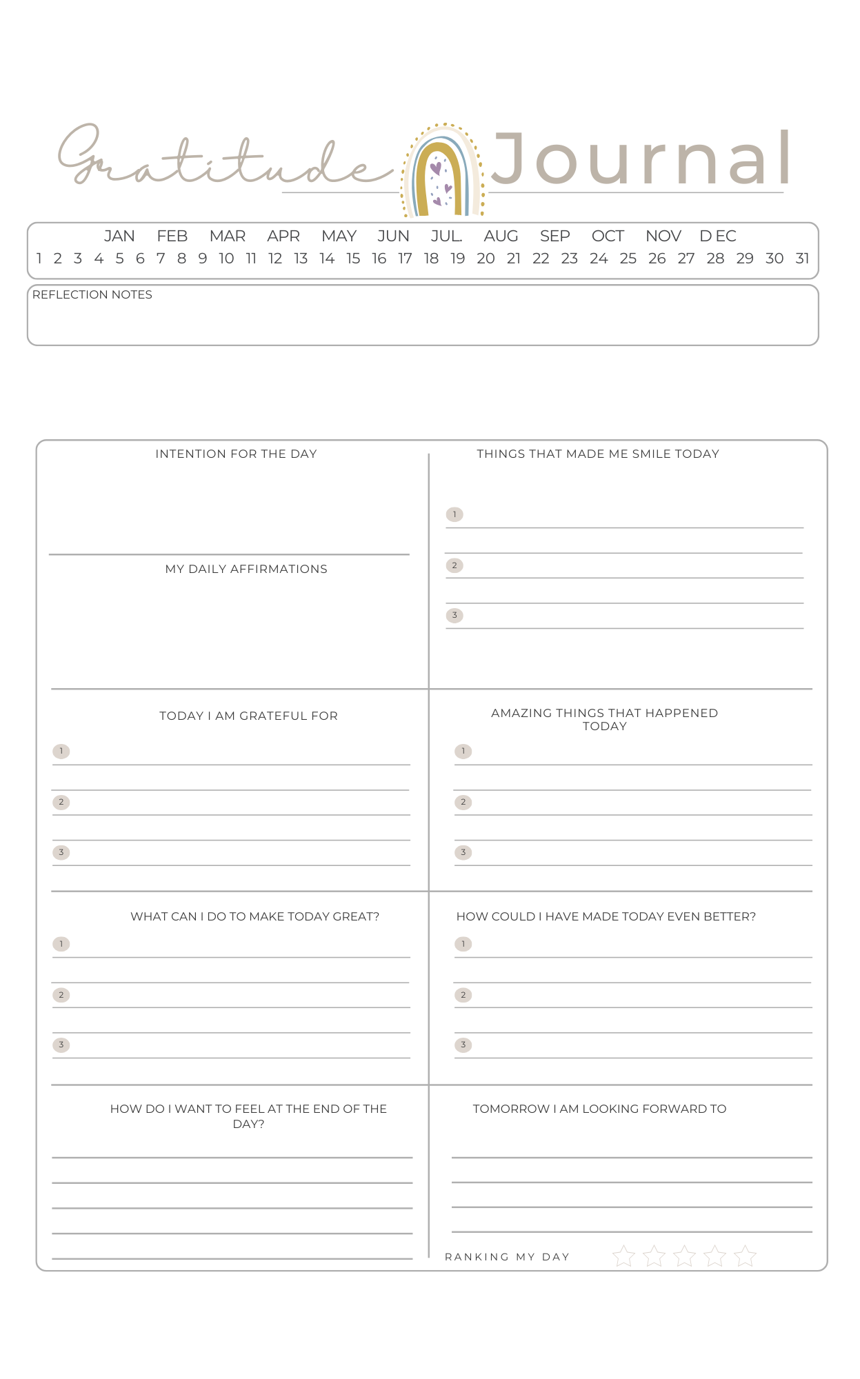 Gratitude Journal
