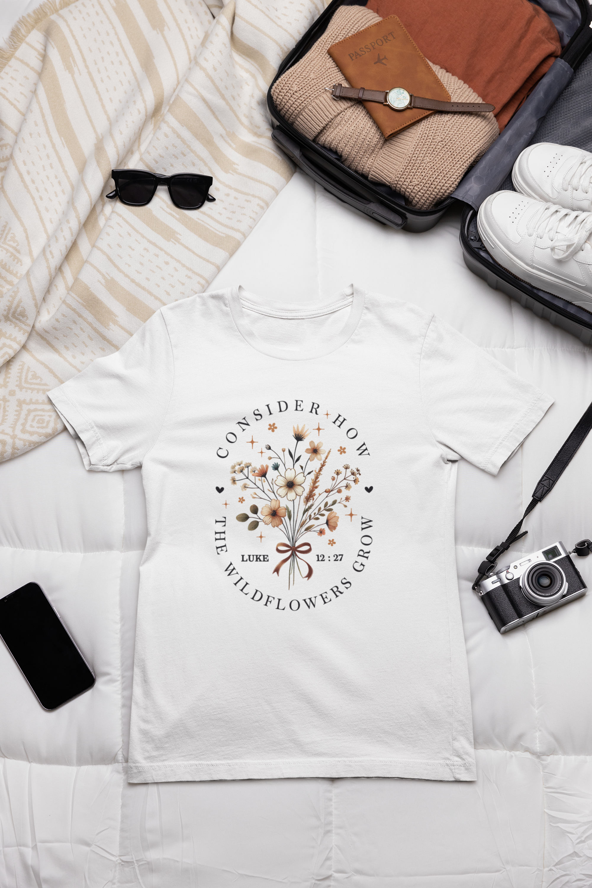 Consider How The Wildflowers Grow Tee