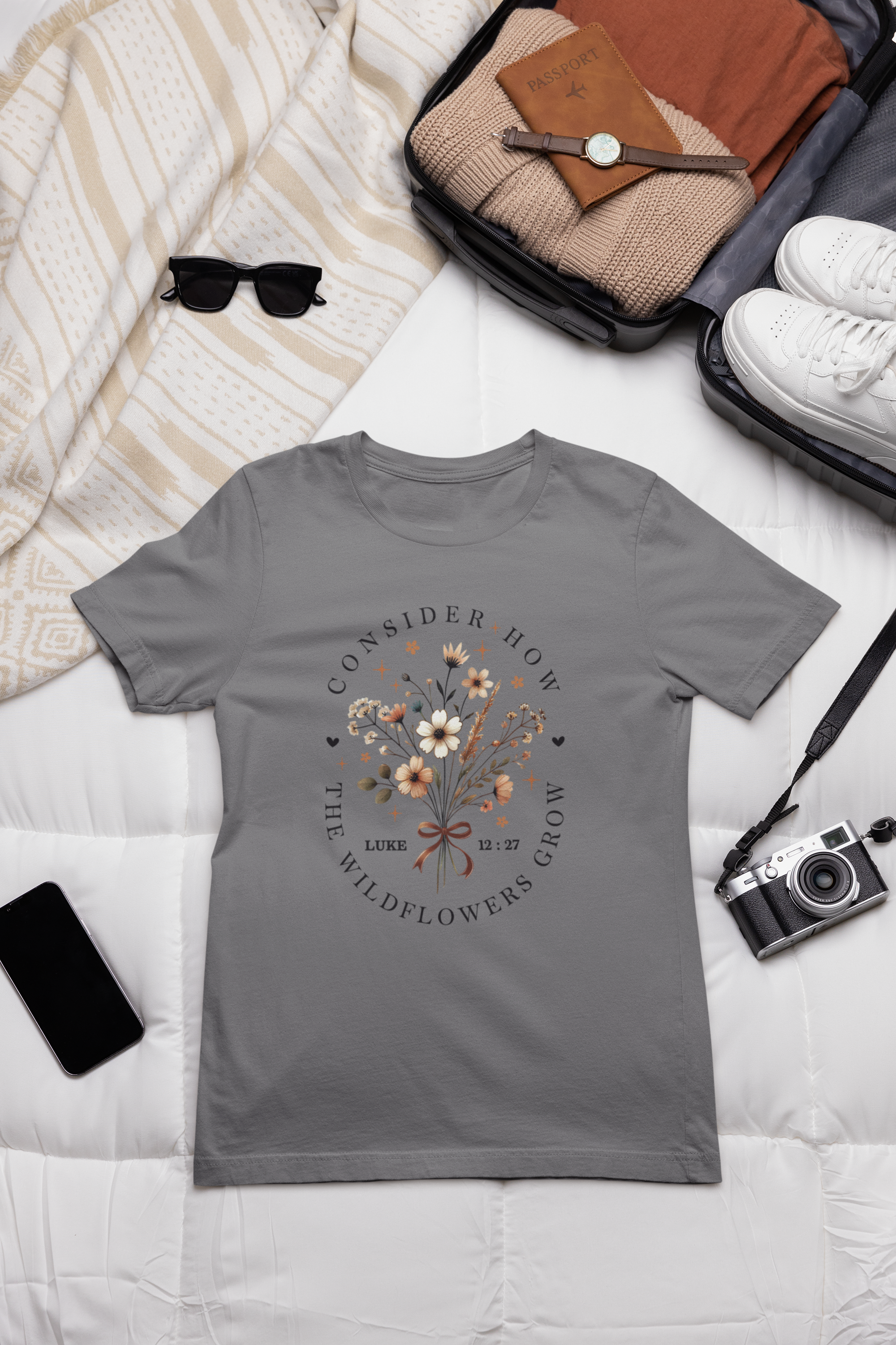 Consider How The Wildflowers Grow Tee