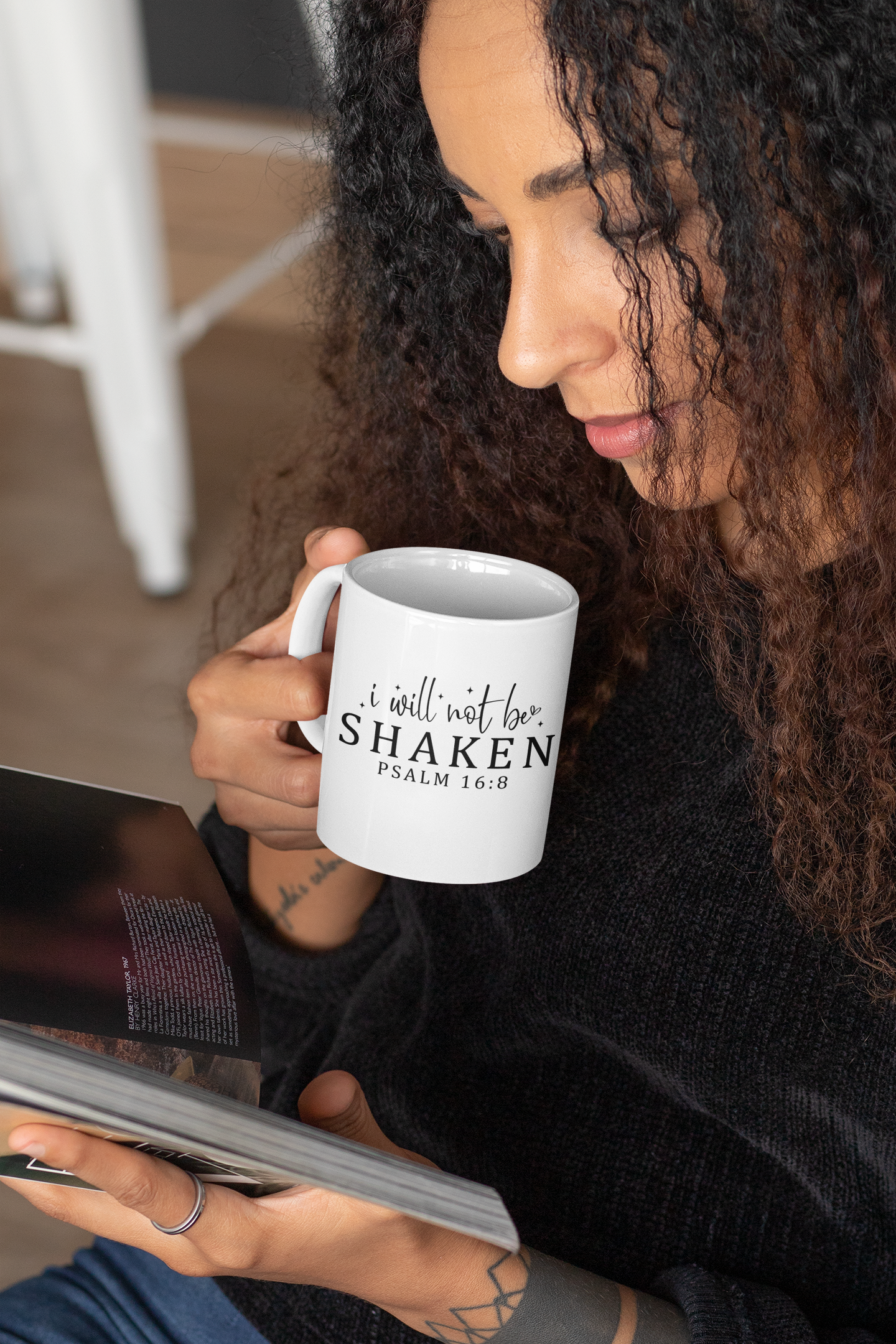 I Will Not Be Shaken Coffee Cup