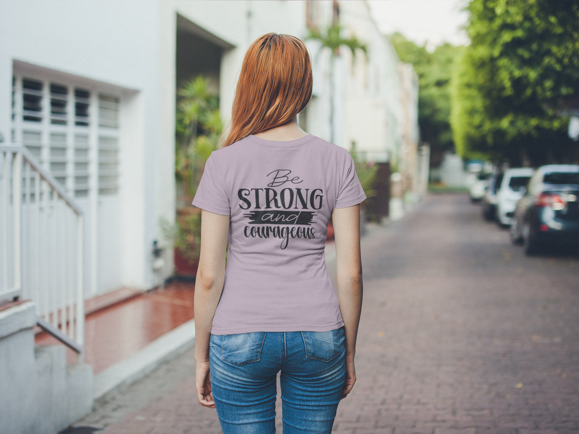 Be Strong and Courageous Paragon Tee