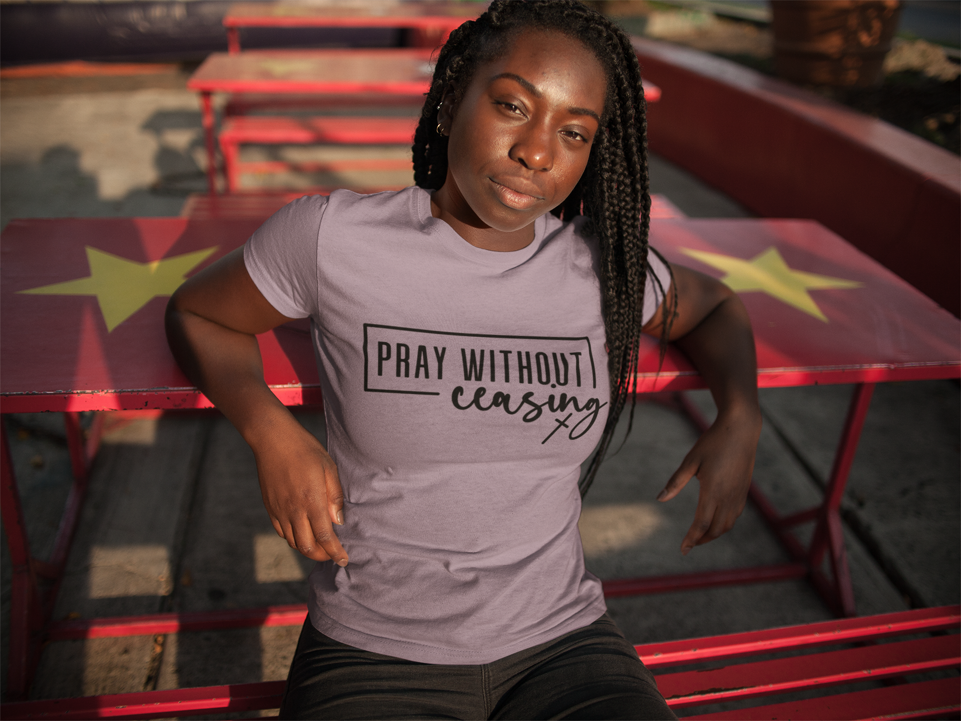 Pray Without Ceasing Paragon Tee