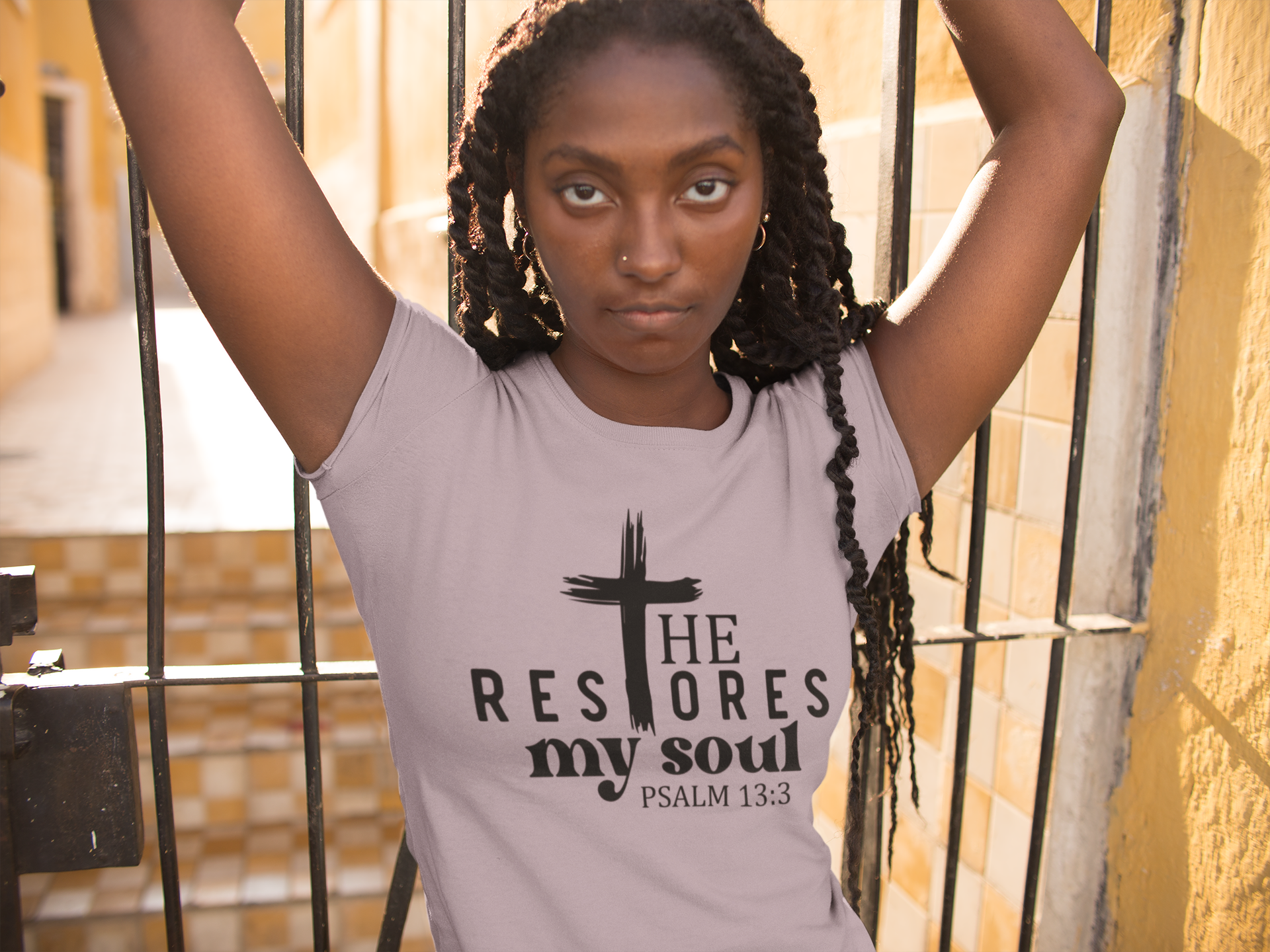 He Restores My Soul Paragon Tee