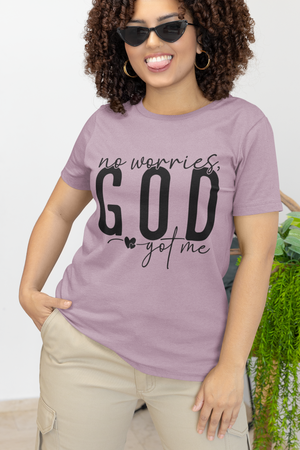 No Worries, God Got Me Paragon Tee