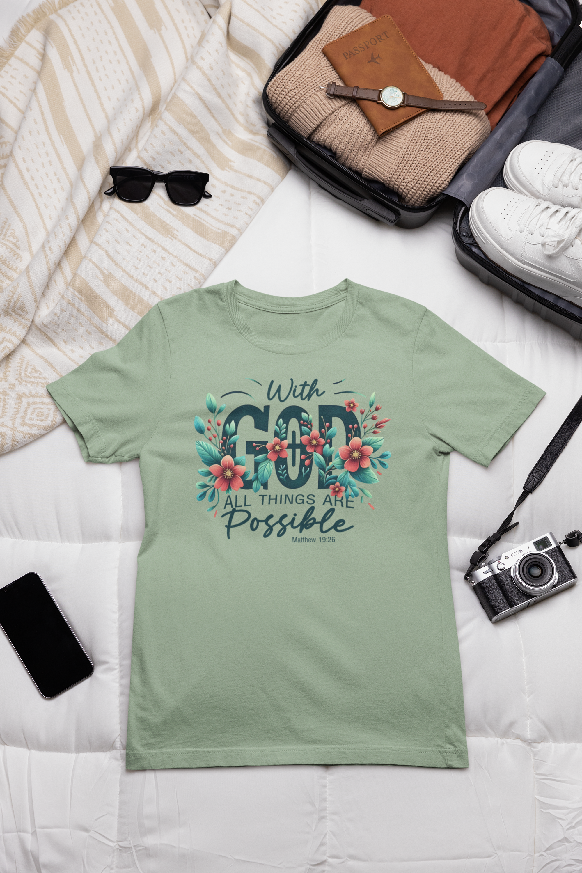 With God All Things Are Possible Tee