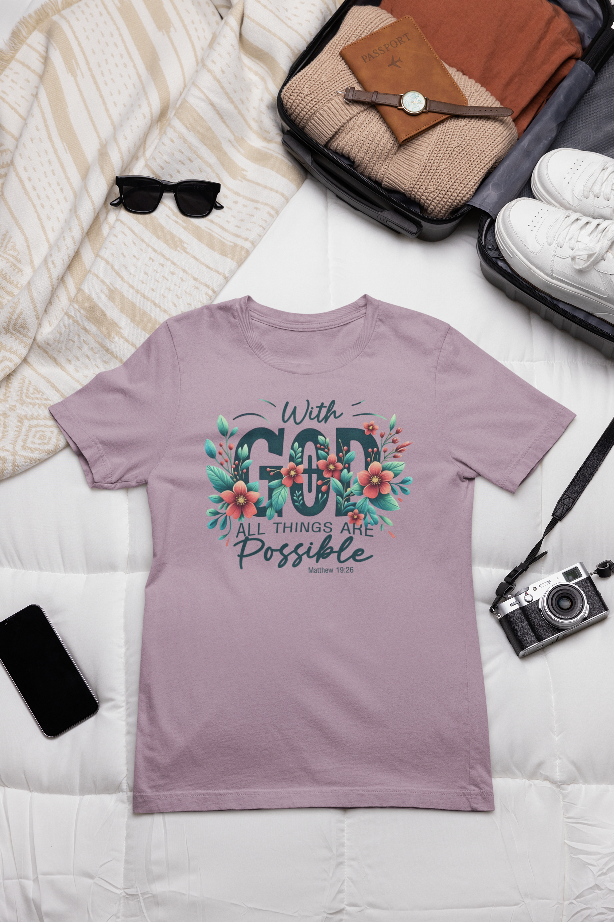 With God All Things Are Possible Tee